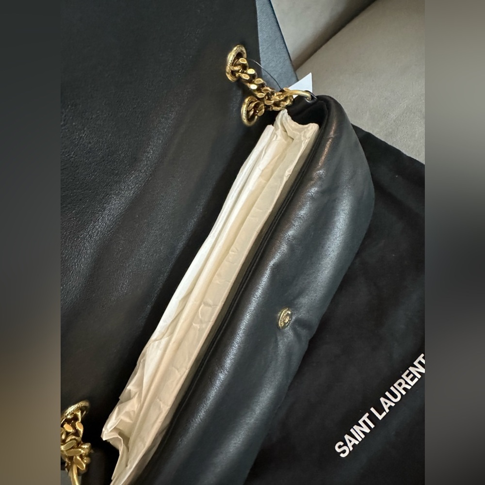 🌟SOLD🌟 NWT YSL Calypso in Plunged Lambskin - Picture 6 of 15